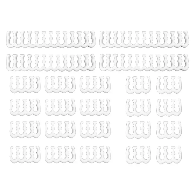 1 комплект 24Pin x 4 8Pin 12 6Pin 8 PP Расческа с зажимом/комодом для 3 мм кабеля рукавами