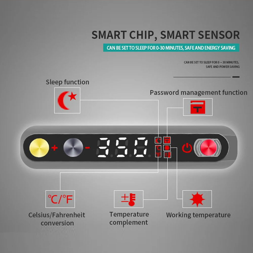CXG E60S Intelligent Sleep Digital Display Thermostat Electric Soldering Iron Welding Solder iron rework station accessories soldering iron,electric soldering iron