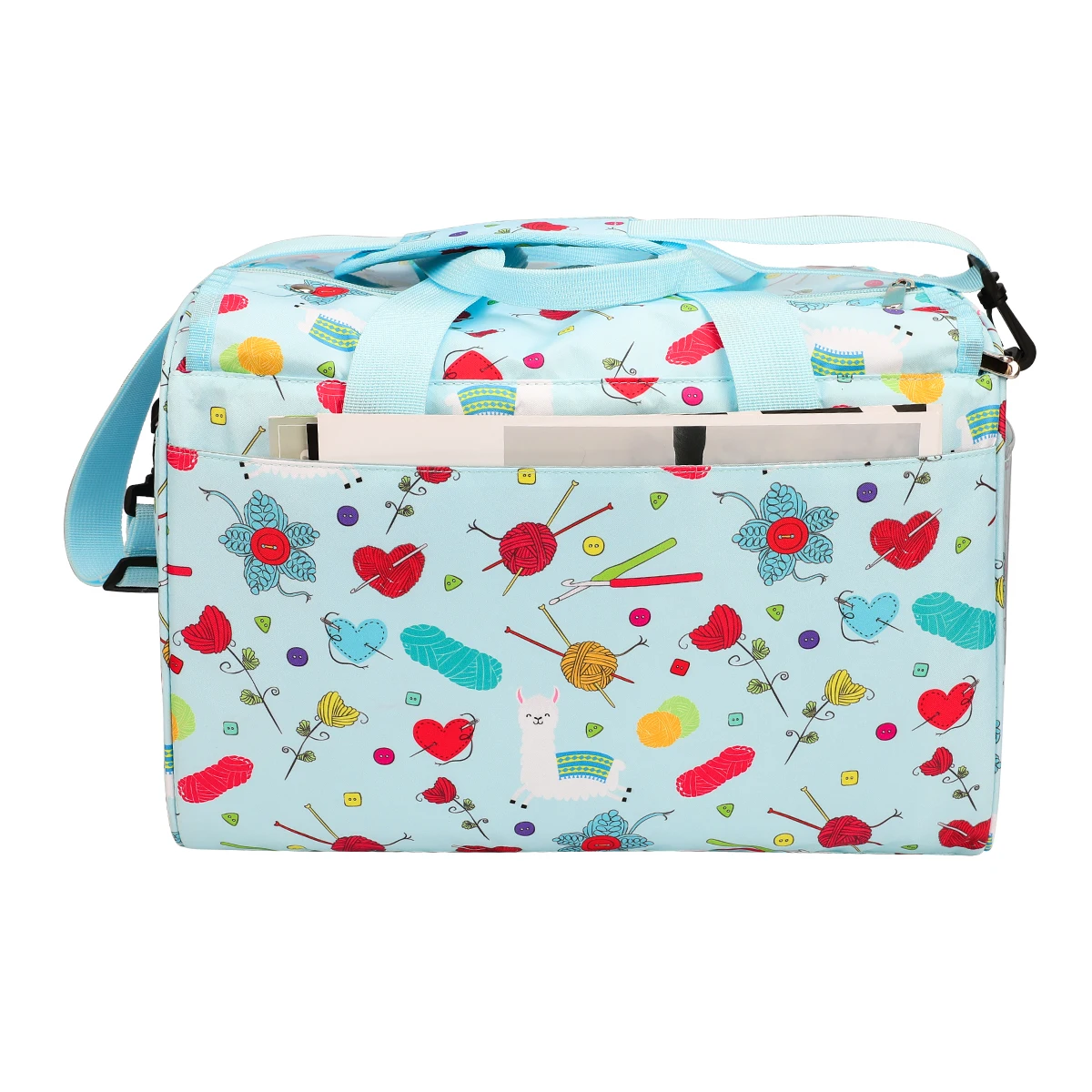 Print Bag Knitting Storage Bag Knitting Needle Storage Bags For Yarn Set DIY Household Organizer