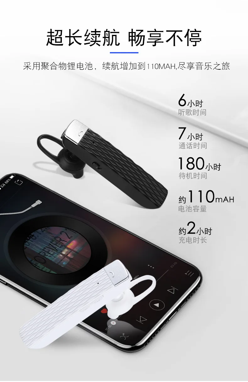 T2 интеллектуальная bluetooth-гарнитура в режиме реального времени голосовой перевод гарнитура мгновенный перевод Бесплатный перевод на 33 языках