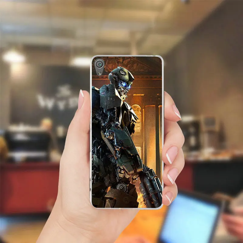 Picture 10 Тонкий силиконовый мягкий сотовый Чехол для телефона sony Xperia XZ Z Z1 Z2 Z3 Z4 Z5 Compact M2 M4 M5 E3 E5 T3 XA Shell Optimus Prime Movies - Цвет: Picture 10