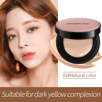 

Make up Air Cushion Moisturizing Foundation Korean Cosmetic Natural Brightening Makeup BB Cream Oil Control Waterproof Concealer