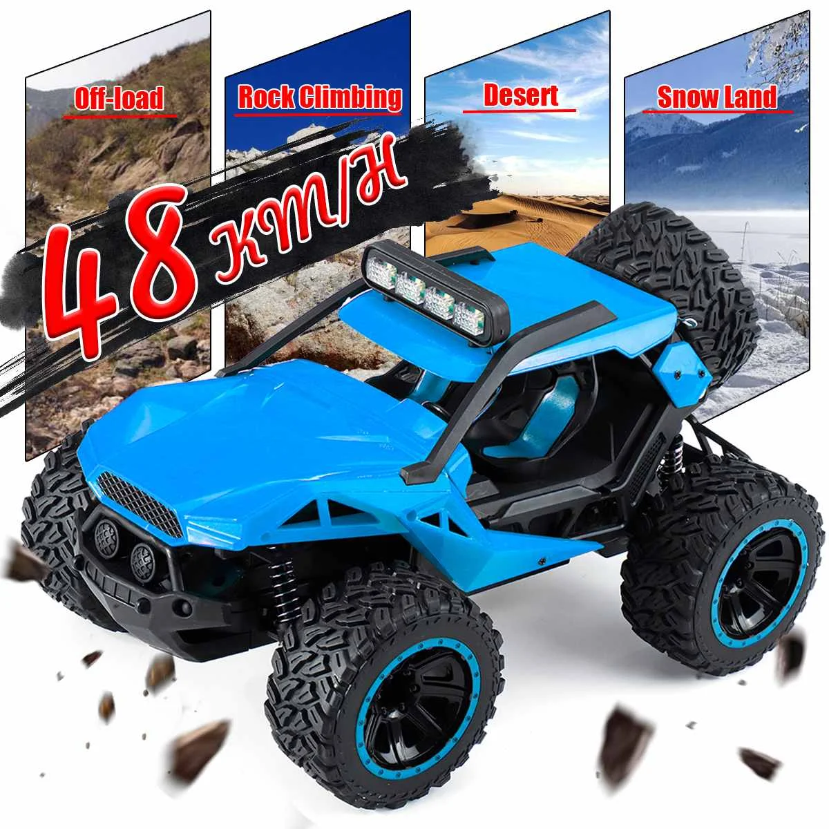 

Hot RC Car High Speed 48KM/H 1:14 Truck Racing Climbing 2.4G Remote Control Car RC Electric RC Cars Drift Off Road Drift Car