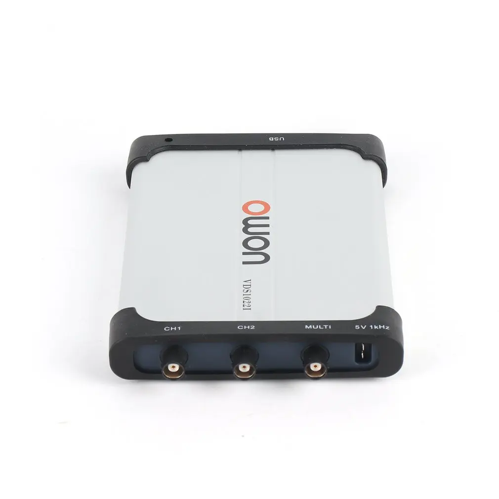 Owon VDS1022I Осциллограф портативный 25 МГц 2+ 1 каналы запись USB хранения генератор сигналов мультиметр спектр