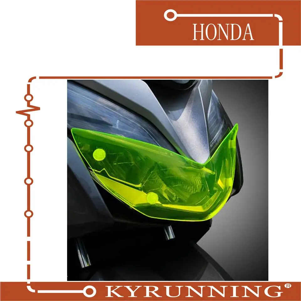 

Teng Worship FOR HONDA Forza300 FORZA 300 2018-2019 Forza 300 motorcycle Headlight Protector Cover Shield Screen Len