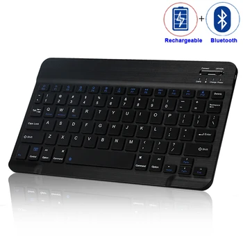 

Ultra-slim Mini Wireless Bluetooth Keyboard For ipad Phone Tablet Rechargeable keyboard For Android Apple ios Windows System
