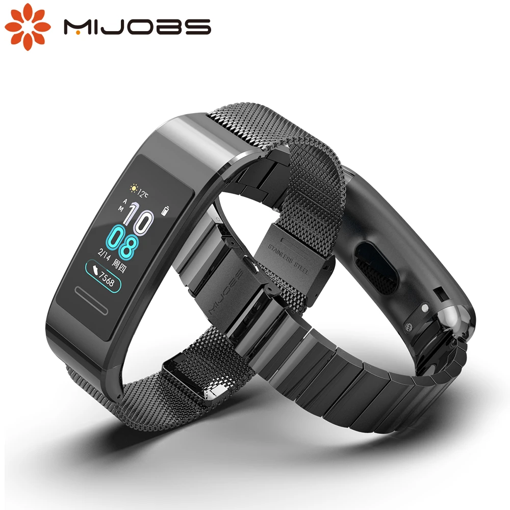 Watch Band For Huawei 4 Pro Bracelet Metal Wrist Strap For Huawei 3 Pro Band Wristbands For