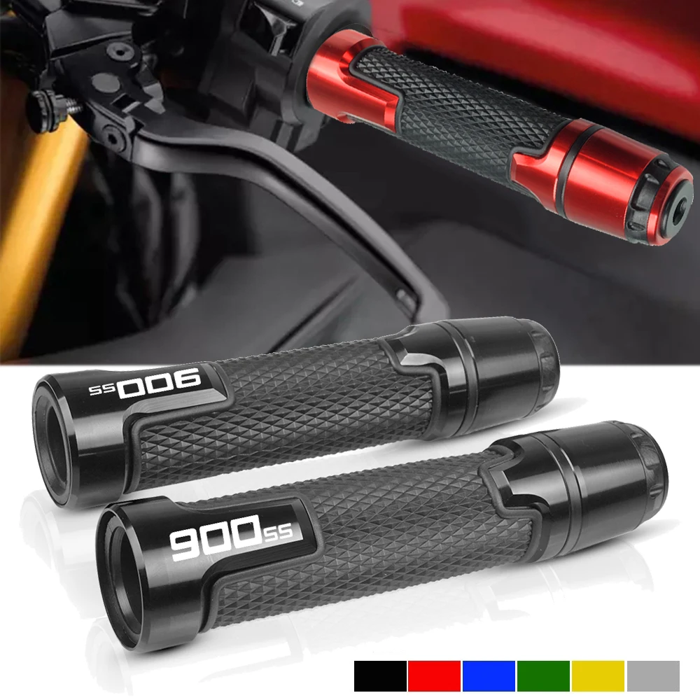 Для поездок на мотоцикле Ducati 900SS 1991 1992 1993 1994 1995 96 7/8 ''22 мм мотоциклетные ручки противоскользящая ручка мотоцикла концы акустическая система ручной Руль