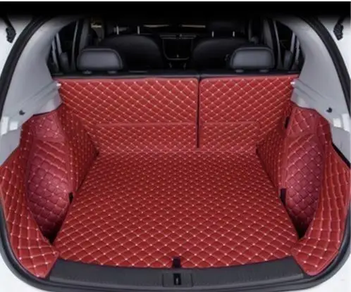 Car-covers Car trunk full of PU tail box pad protection pad For Suzuki Vitara Car styling - Цвет: 3