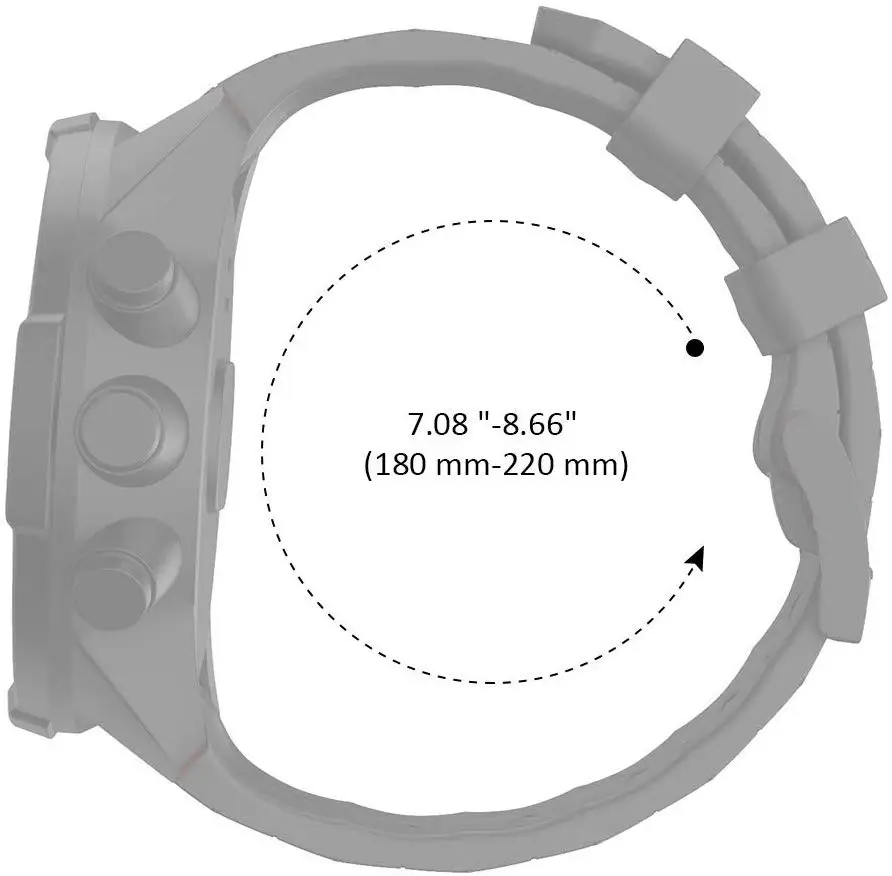 Для Suunto 9/9 Brao Смарт часы Спортивные Мягкие силиконовые замена ремешок для часов Ремешок Браслет Высокое качество часы аксессуары