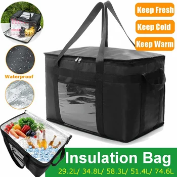 

Lunch Bags Outdoor Picnic Heat Oxford Canvas Insulated Bag Lunch Box for Women Kids Cooler Tote Case Insulation Lunch Box Bag