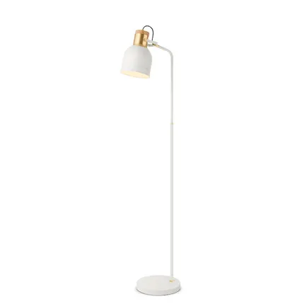 Минималистичный креативный Торшер для спальни, гостиной, индивидуальная атмосферная лампа, скандинавский простой led E27 торшер - Цвет абажура: White