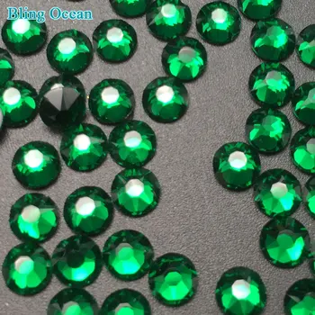 

Blingocean 16cuts High quality Non hotfix rhinestones flatback strass and beads for garment decoration