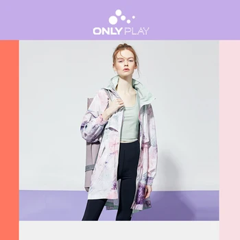 

ONLY Women's Hooded with Drawstring Elasticized Waist Sports Jacket | 120136564
