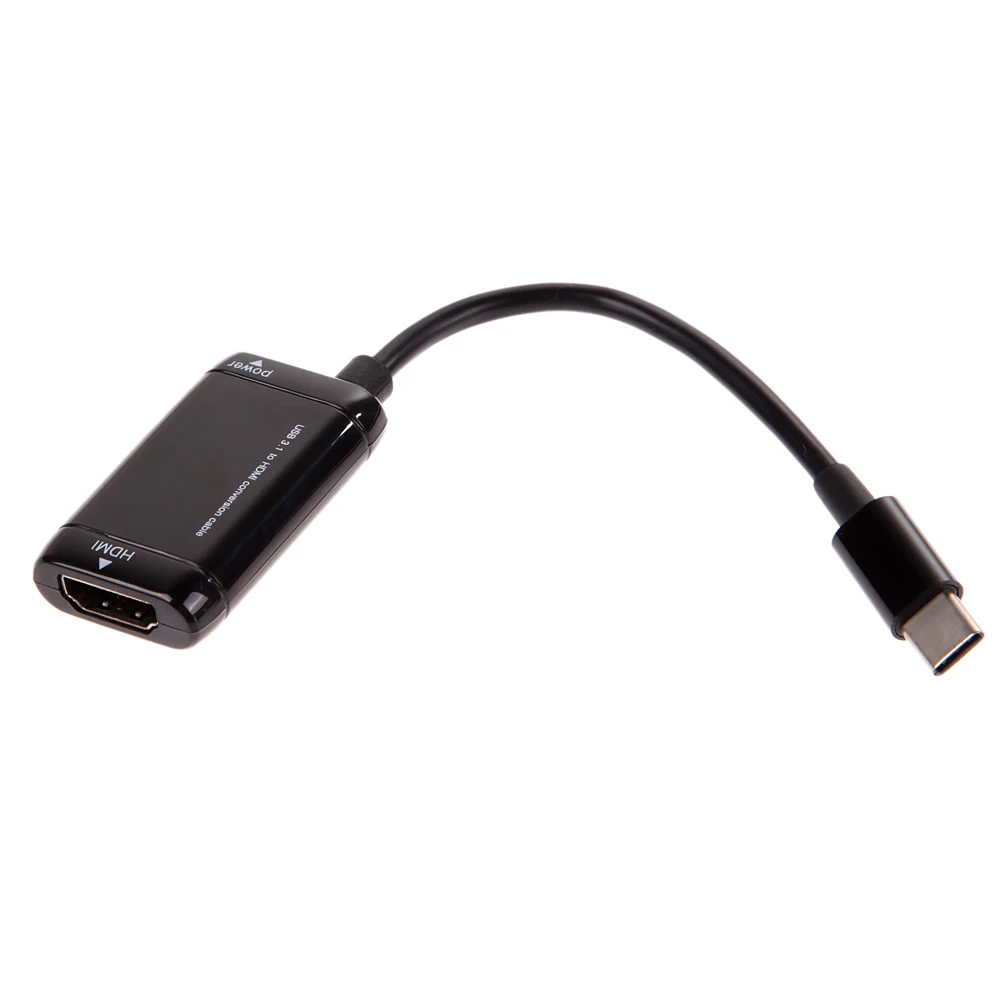 USB3.1 TYPE C к HDMI Кабель адаптер 1080P HD аудио видео кабель конвертер для MHL Android
