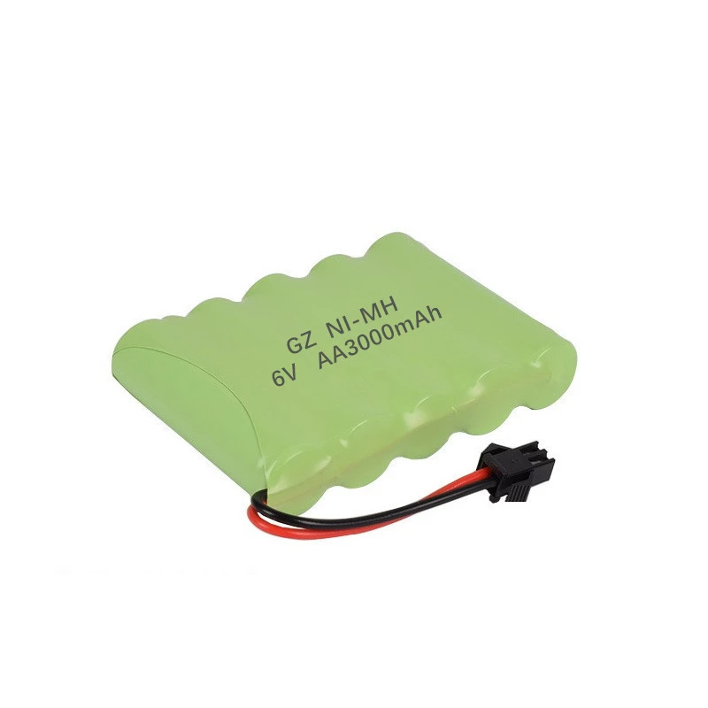 Upgrade 6v 3000mah NiMH Battery Charger sets For Rc Toys Cars Tank Truck Robots Guns Boats AA Ni-MH 6v Rechargeable Battery Pack