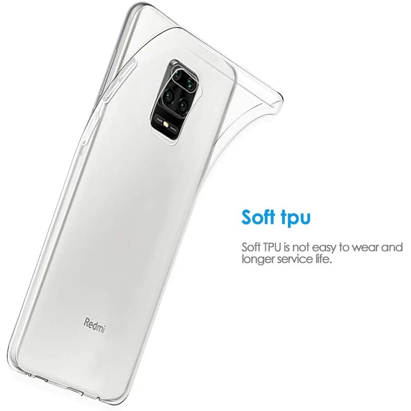 Для Xiaomi Redmi Note 9S чехол для Мягкий ТПУ телефона 9 Pro Max|Бамперы| |