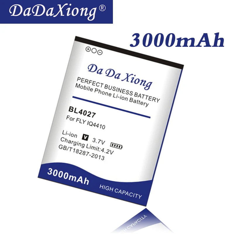 Оригинальный аккумулятор Da Xiong 3000 мАч BL4027 для сотового телефона FLY