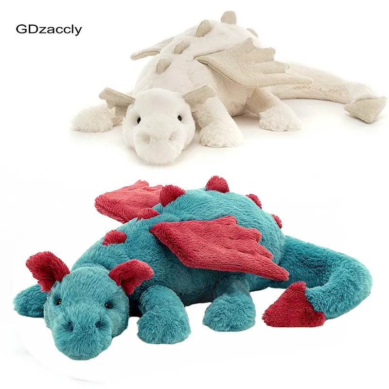 

Swag Green Evil Dragon Plush Toys Stuffed Pterodactyl Dinos Flying Wings White Dragons PLushies Dolls Birthday gift for Boy