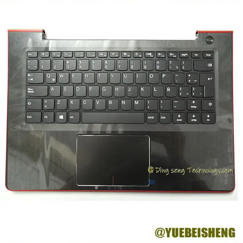 

Новая для Lenovo Ideapad 510S-13 510S-13IKB 510S-13ISK 310S-13 310S-13isk Латиноамериканская клавиатура верхняя крышка сенсорная панель, 5CB0L45142