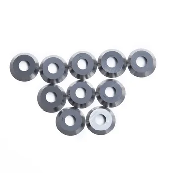 

10pcs 12*2.5-30° Round Carbide Cutter Insert Fit For EWT Ci3 Wood Turning Tool