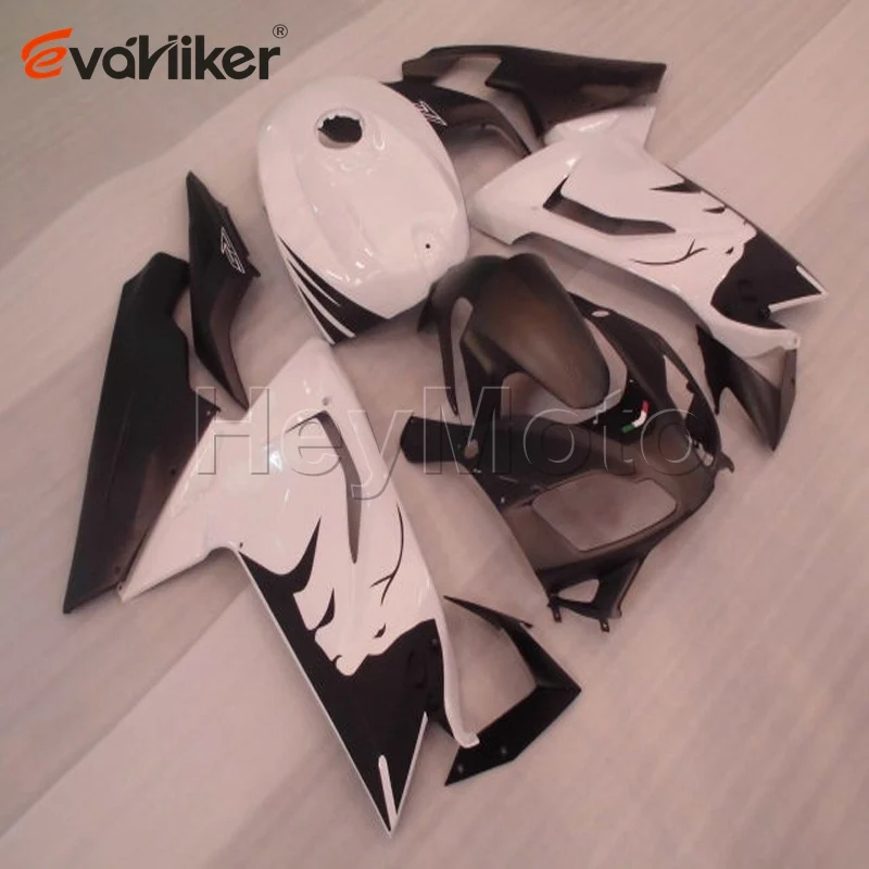 Custom motorcycle cowl for RSV125 2006-2011 ABS Plastic motorcycle fairing+5Gifts+Painted red white - Цвет: G