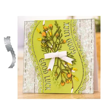 

JC Good Luck Letters Strip Metal Cutting Dies DIY for Scrapbooking Die Cut Card Make Shape Stencil Craft Mold Mould Model Decor