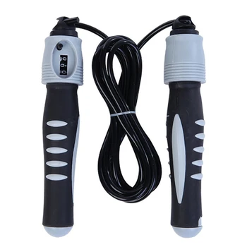 

Gym Home Indoor Outdoor Sports Fitness Jump Rope Non Slip Handle Kids Adults With Counter Lose Weight PU Exercise Speed Training