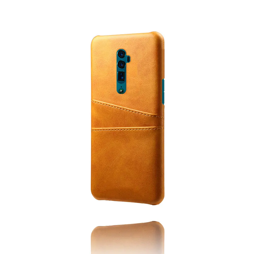 Leather Card Holder Phone Cases For OPPO Reno 10x Zoom Reno2 Z Ace