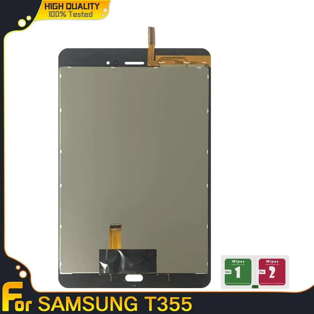 ЖК дисплей для Samsung Galaxy Tab A 8 0 T355 сенсорный экран дигитайзер в сборе запасные