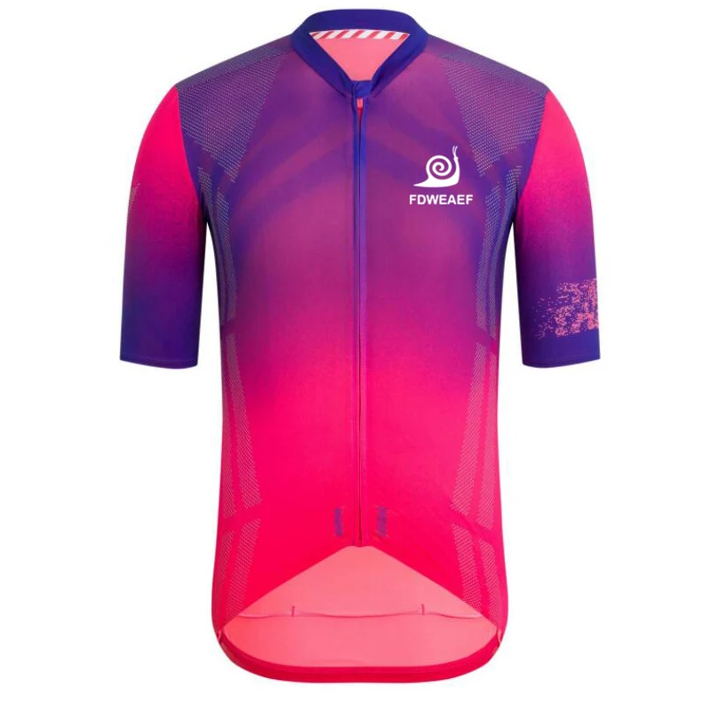 

FDWEAEF New Man Short Sleeve Cycling Jersey Team teleyi 2020 Tops Summer Bike Shirt Breathable Triathlon Quick Dry Customizable