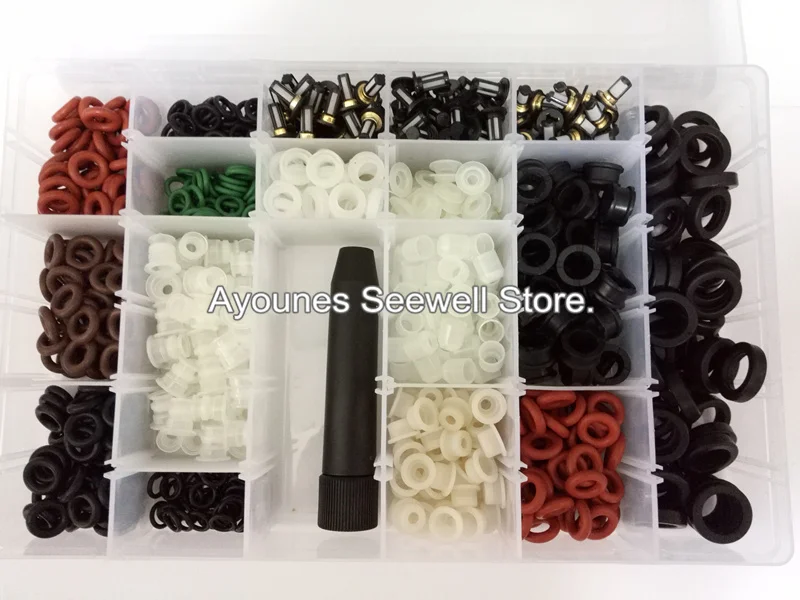 Freeship 851pcs/box Fuel Injector Repair Rebuild Service Kit For Honda