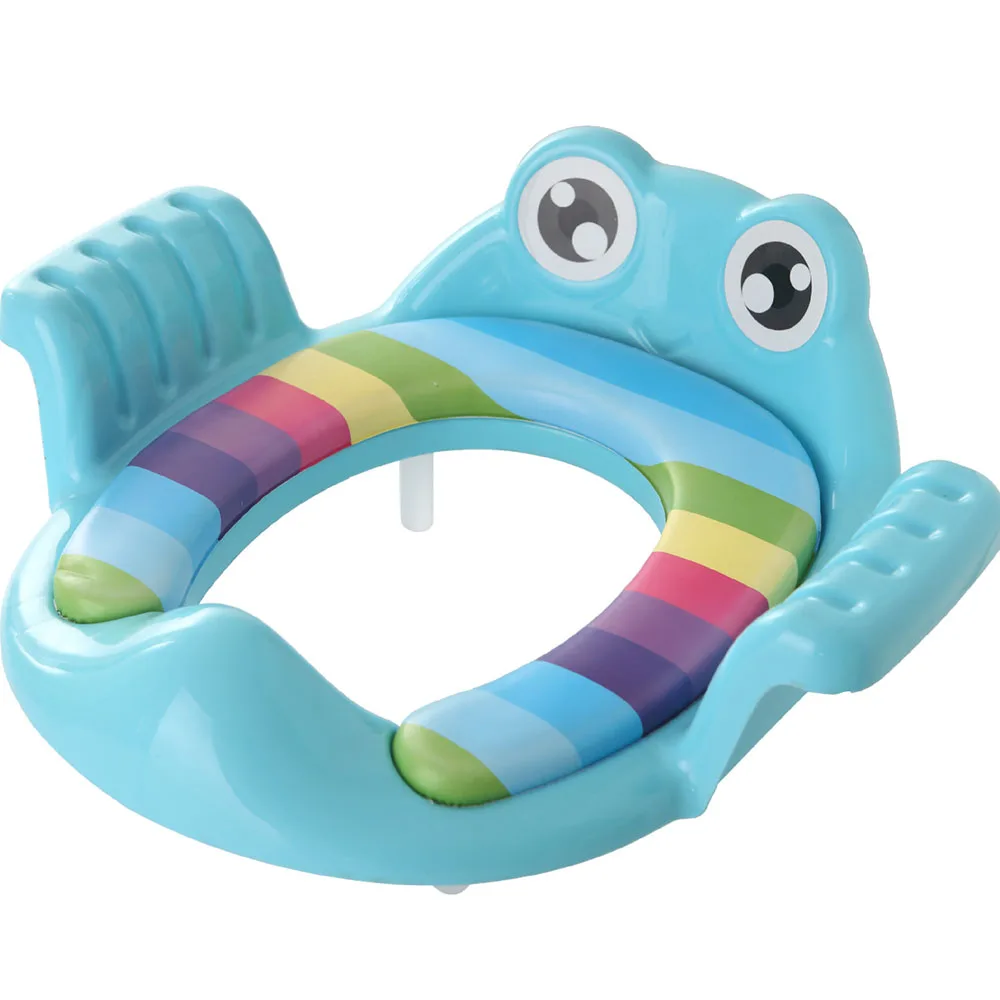 Baby Kids Toilet Training Seats Removable Infant Potty Training Seat with Armrests Safety Slip-proof Urinal Chair Cushion