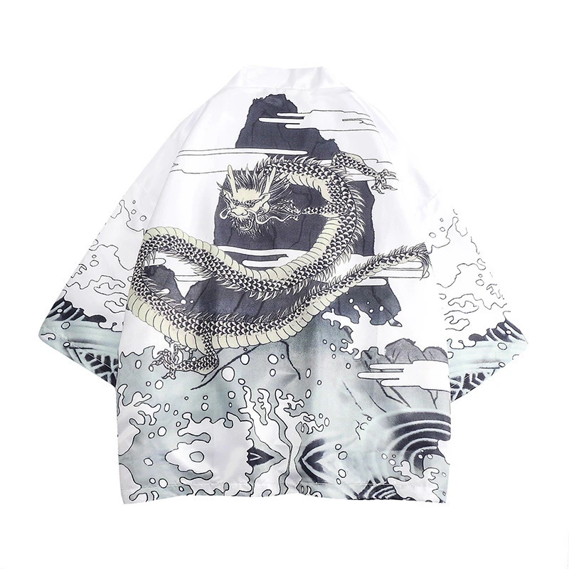 

yukata haori Japanese kimono cardigan men haori yukata male samurai costume clothing kimono jacket mens kimono shirt