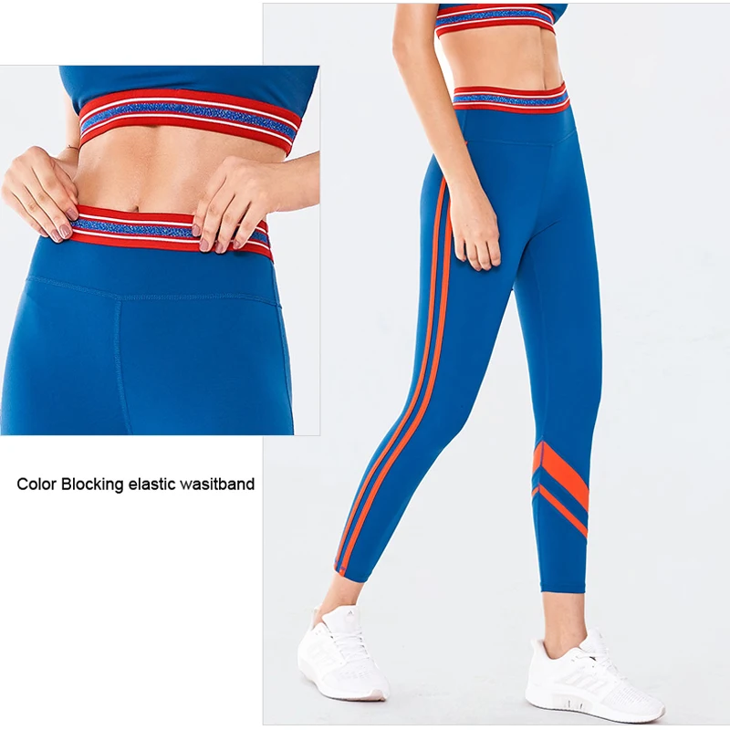 Женские эластичные спортивные брюки EC.MS с высокой талией|Штаны для велоспорта| |