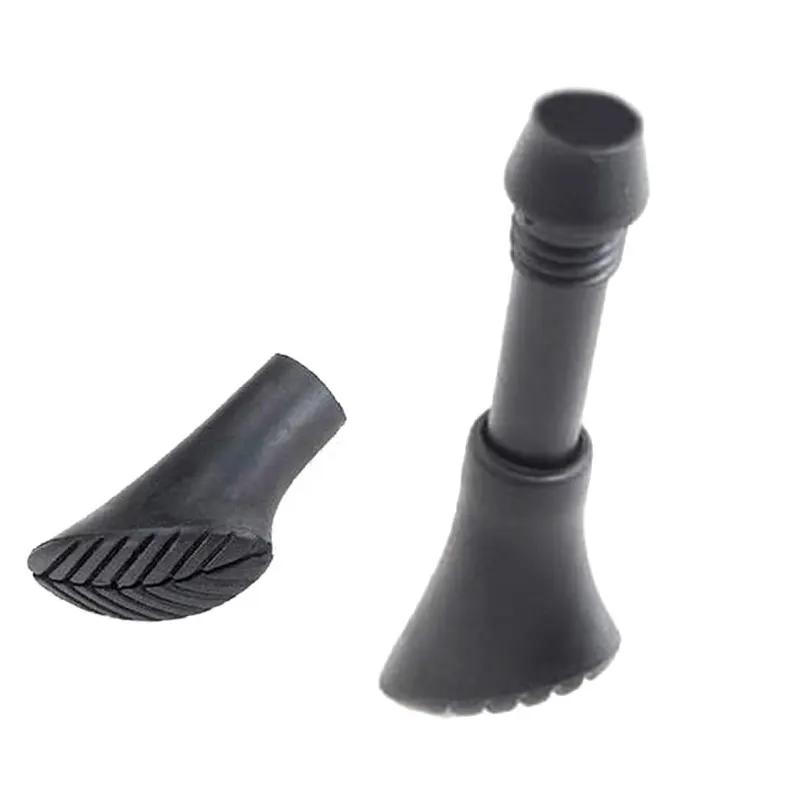 

3Pcs Trekking pole nordic walk stick cane climb replacement alpenstock outdoor camp hike protector cap tip rubber