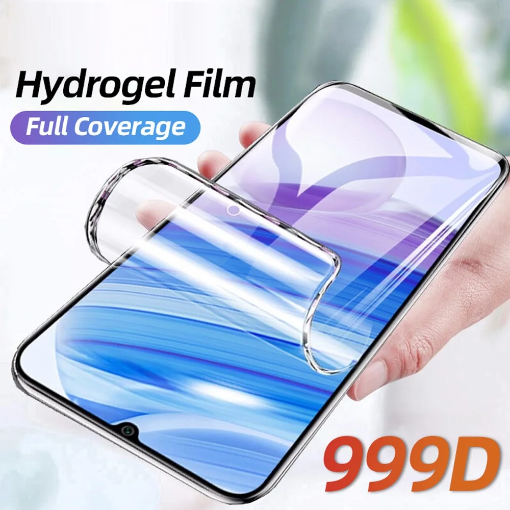 

Full Cover For Nokia 2.1 3 3.1 5.1 6.1 Plus X5 X6Hydrogel Film Screen Protector Ultra Thin Explosion-proof Protective Not Glass