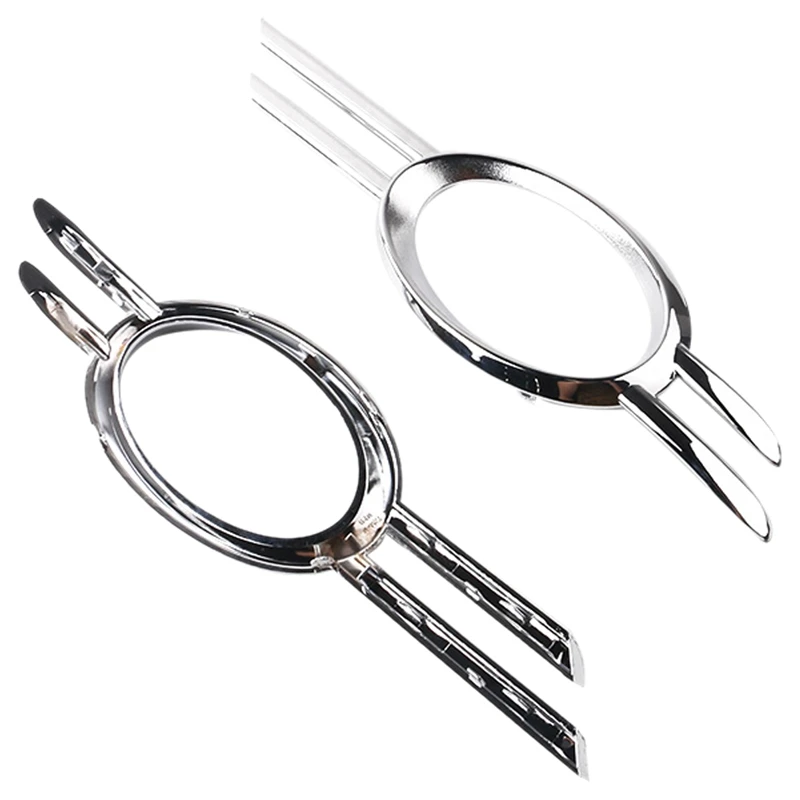 1Pair Front Bumper Fog Lamp Fog Light Chrome Grill Trim for Mercedes Benz 2007 2009 W211 E320