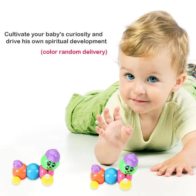 Infant Cartoon Caterpillar Clockwork Vintage Toys Wind Up Classical Toy Random Skillful Design and Exquisite Appearance Infant Cartoon Caterpillar Clockwork Vintage Toys Wind Up Classical Toy Random Skillful Design and Exquisite Appearance