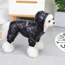  Pet Dog Clothing Winter Warm Clothes For Small Dogs Puppy Coat Thicken Clothes Waterproof Dogs Jacket Clothing Cotton mascotas 