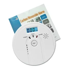 Высокое качество lcd CO детектор угарного газа, светодиодный Предупреждение льный датчик