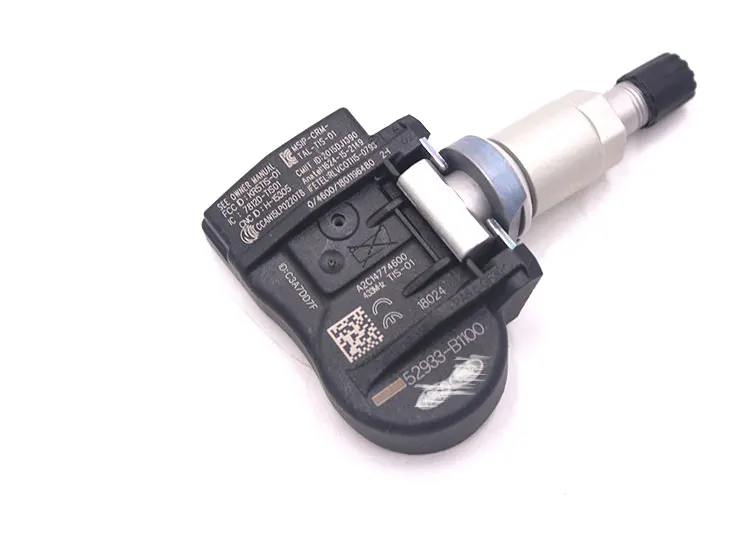 52933B1100 подлинный датчик давления в шинах TPMS клапан 52933-3N100 для Hyundai Sonata Santa Fe Kia Carens