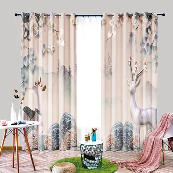 

Curtains Digital Printing Curtain Hot Sales g