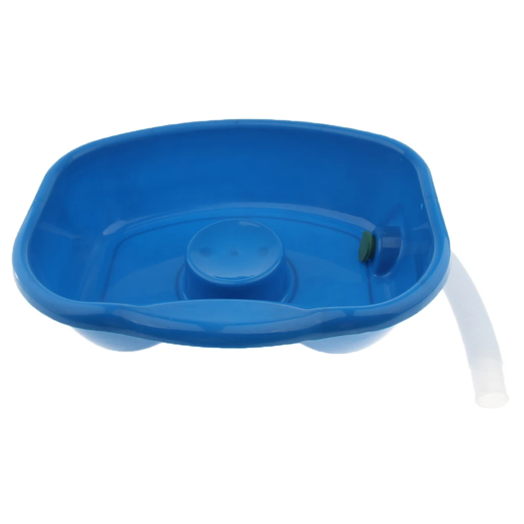 2 Pieces Hair Washing Basin Tray, Shampoo Tray Nursing Bed Basin for Elderly Disabled Care / Pregnancy Postpartum