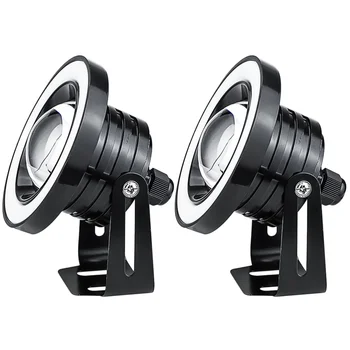

1 Pair Light Durable Practical Floodlight Headlight for Auto Automobile Car