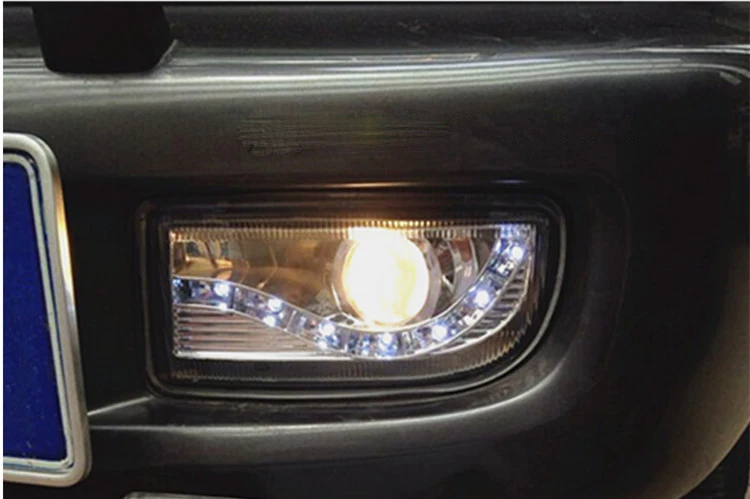 EOsuns светодиодный Противотуманные фары светильник DRL для Prado land cruiser 4500 4700 LC100 1998 2007