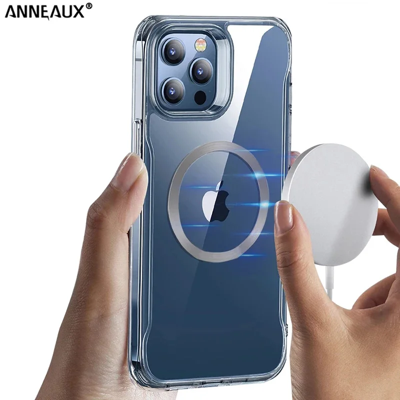 For iPhone 13 Pro Max Samsung S21 Magsafe Magnetic Plate Ring Universal Metal Sticker Wireless Charger Phone Car Holder Plat | Мобильные