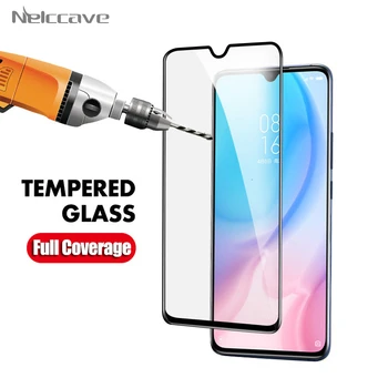 

100 Pieces Full Coverage Tempered Glass For Xiaomi A3 A2 Lite A1 Mi 6X 5X Note 3 Play Mi7 Pocophone F1 F2 Screen Protector Film