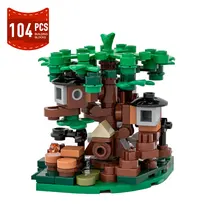 

MOC City Treehouse Building Block Sets 21318 Mini Tree House Trees and Plants Room Home Friends Bricks Kids Children Toys Gift