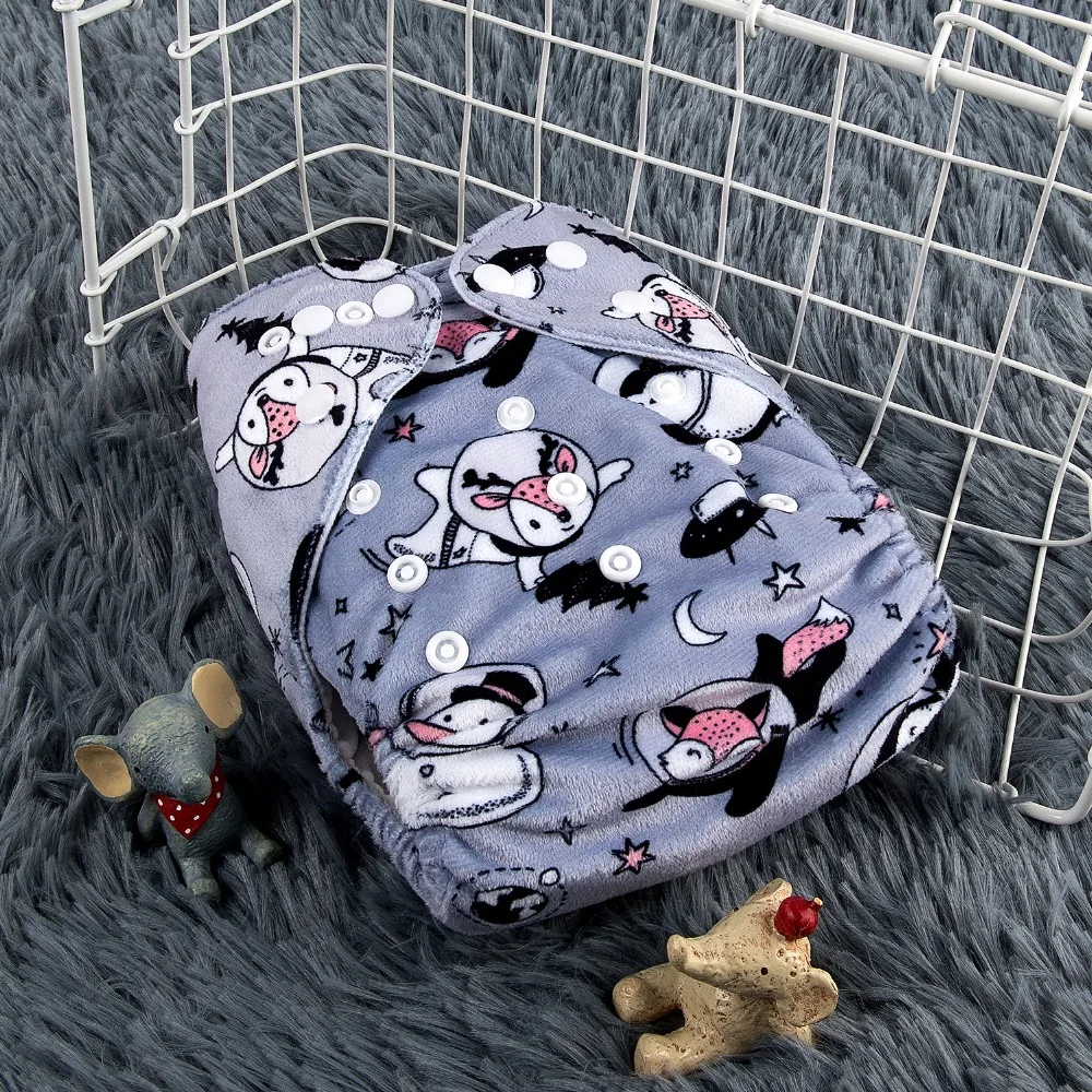 Новые тканевые подгузники детские ALVABABY многоразовые Минки детский тканевый подгузник с микрофиброй